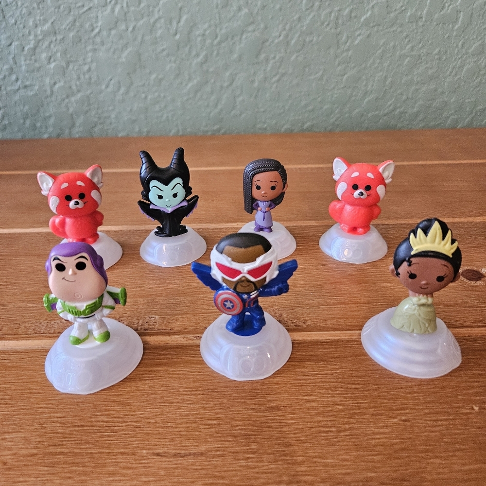 2023 Mcdonalds x Disney 100 Years Anniversary Celebration Happy Meal Toy Figures